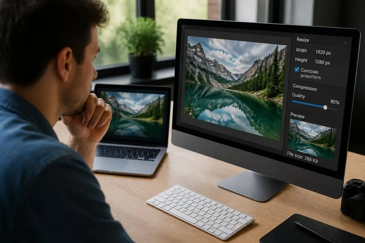 Image optimization workflow