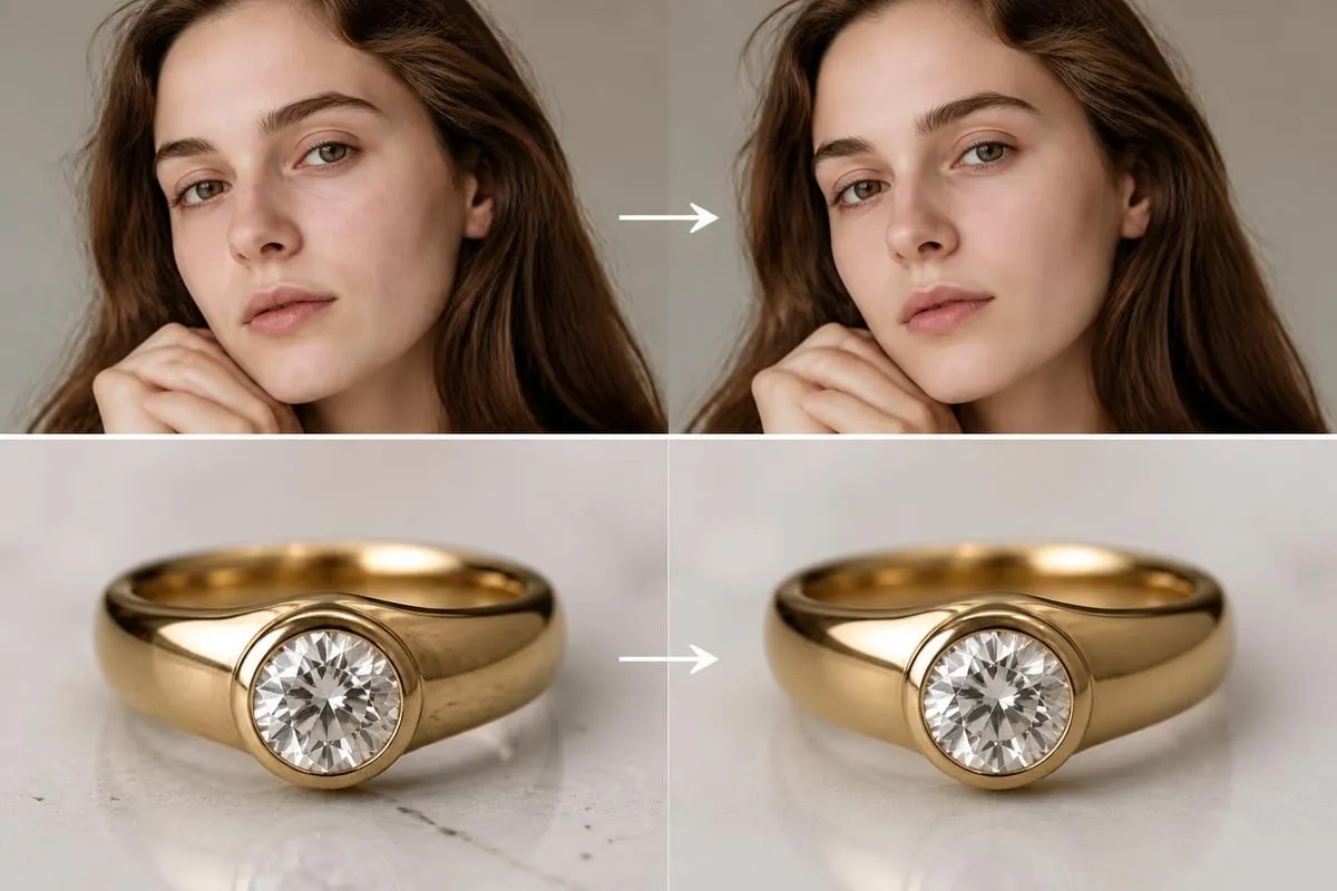 Retouching tools comparison