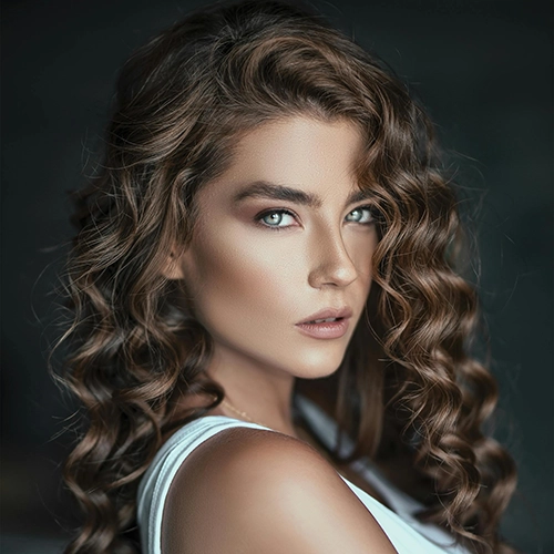 Hair Retouching before